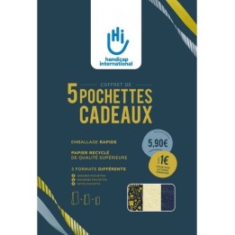 Pochettes cadeaux Handicap International (2020)