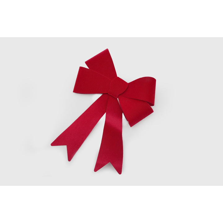Noeud rouge pour sapin de Noël - 20x29cm